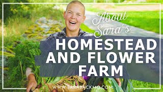 About Saras homestead and flower farm [upl. by Atinahc]