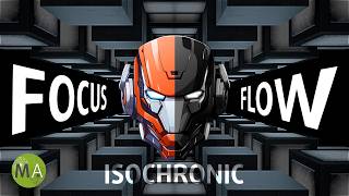 Focus Flow Minimal Techno Study Music  Beta Isochronic Tones 1620Hz [upl. by Keyes]