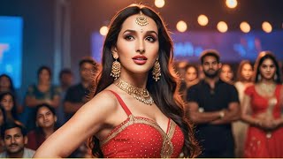 Nora Fatehi New Hindi Song  New bollywood Full Hindi Song  sunny music 🎶 norafatehi love [upl. by Parthen]