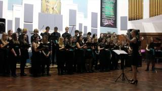 The Snow Elgar arr Pointer  Southampton University Singers  Winter Concert 2013 [upl. by Blackburn]