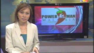 Powerman Malaysia 2007 TV3  Bulletin Utama [upl. by Ranzini]