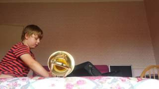 Trombone practice 4 subscribers special [upl. by Elime606]