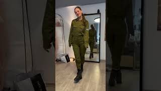 Israeli girls ready for fight🌹 ytshorts military middleeastconflict pluszisehaul iranvsisrael [upl. by Schultz]