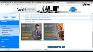 How to Register for NISM Certification Exams  Hindi [upl. by Eillom]