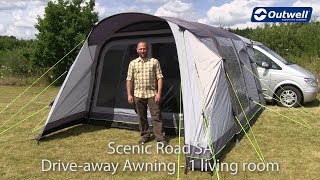 Scenic Road Drive Away Air Awning  Innovative Family Camping [upl. by Urial]