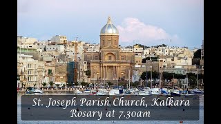 Global Rosary Relay 2021 Kalkara Malta [upl. by Meta]