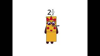 Numberblocks halves band 1 [upl. by Ross]