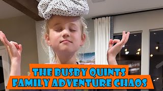 OutDaughtered  The Busby Quintss Donuts Party After LateNight Madness Family Fun Games [upl. by Aicilaf]