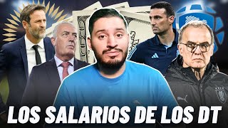 LA INCREÍBLE DIFERENCIA ENTRE LOS SUELDOS DE LOS TÉCNICOS DE CONCACAF CON LOS DE SUDAMÉRICA [upl. by Rebe]