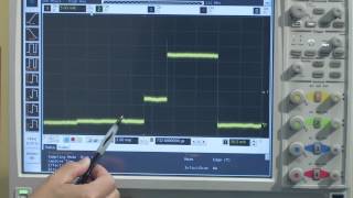 Current Probe W Oscilloscope Compared to Seamless Current Measurement on N6781A Source [upl. by Ezri754]