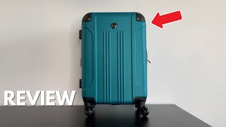 Travelers Club Chicago Hardside Expandable Luggage  Quick Review [upl. by Ellenod]