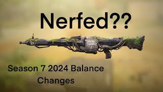 MG42 NERFED AGAIN  S7 2024 BUFFS AND NERFS  CODM [upl. by Yddeg897]