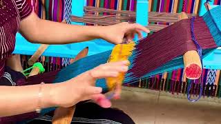 Mayan traditional weaving by Sefora San Juan by Atitlan Guatemala [upl. by Timmi]