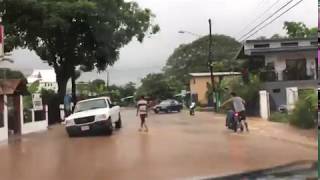 Flooding in Costa Rica due to heavy rains 3 of 3 [upl. by Bernie]