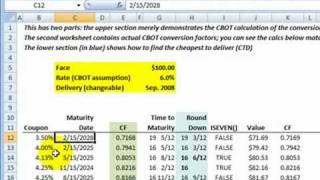 FRM Treasury bond futures conversion factor [upl. by Jean58]