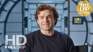 Alden Ehrenreich interview on being Han Solo in Solo A Star Wars Story [upl. by Candice]