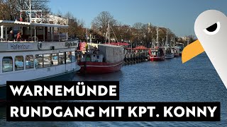 Warnemünde Walk mit Fairplay FlottenKapitän Konny durch den KreuzfahrtHafen [upl. by Ingham369]