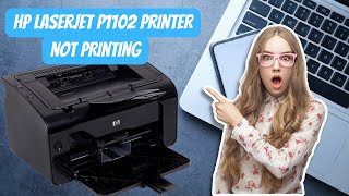 Fixed HP Laserjet P1102W not Printing Issue  Printer Not Printing Issue Fixed [upl. by Toile]