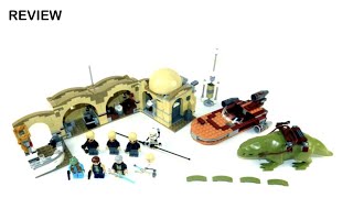 LEGO Star Wars Mos Eisley Cantina Set 75052 Review [upl. by Hanima]