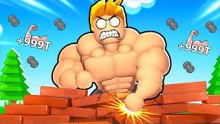 ROBLOX STRONGMAN SMASH SIMULATOR [upl. by Notsirk]