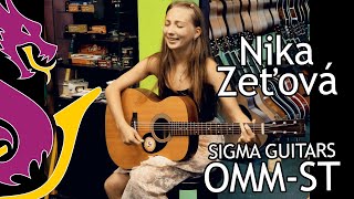 Nikol Zeťová a Sigma Guitars OMMST [upl. by Yetty]