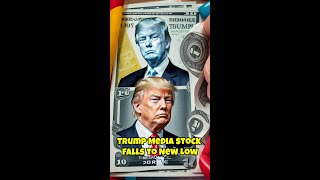 Trump Media Stock Falls to New Low 📉 Ahead of Lockup Expiration – What’s Next [upl. by Costin]