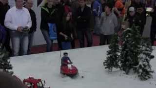 RC Skidoo Schneemobil Motorschlitten [upl. by Eixor]