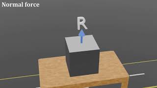 Normal force  Visual Explanation  Types of forces  PART 3  Physics [upl. by Furlong277]