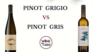 Pinot Grigio vs Pinot Gris What is the difference between Pinot Grigio and Pinot Gris [upl. by Ecnadnac]