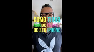 Como tirar a água dos alto falantes do seu iPhone [upl. by Fanchon711]