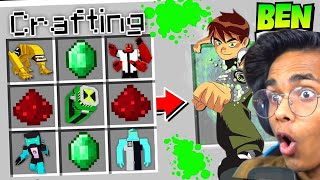 I BECAME BEN 10 IN MINECRAFT WORLD [upl. by Anuat]