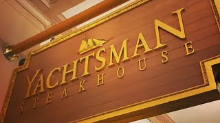 DINING REVIEW Yachtsman Steakhouse at Disneys Yacht Club Resort [upl. by Iznil]