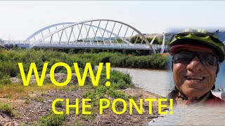 Nuovo Ponte sul fiume Ete Vivo🚴​🚴‍♂️​🚴‍♀️ [upl. by Goar757]