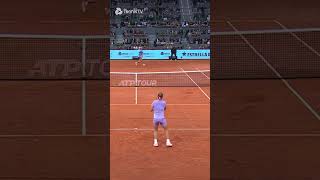 RAFAEL NADAL HITS SHOT OF THE YEAR 🤯 [upl. by Favian]