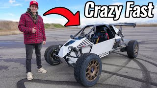 Crazy Electric Go Kart [upl. by Ahsiemat]