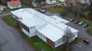 Pieksämäen Kinomanian purkua odotellessa Drone ilmakuvaa [upl. by Brink]