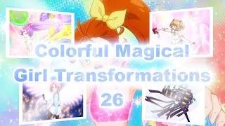 Colorful Magical Girl Transformations 26 [upl. by Sairahcaz]