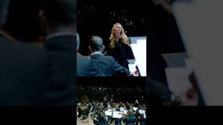 Barbara Hannigan conducts Haydn 44 1st movement [upl. by Razatlab]