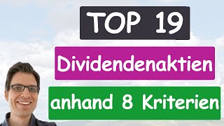 Die 19 besten Dividendenaktien der Welt mit über 2 Dividende anhand 8 Kriterien jetzt günstig [upl. by Yhotmit]