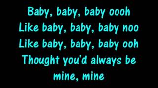 Baby Justin Bieber Lyrics [upl. by Nahtaoj]