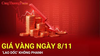 Giá vàng hôm nay 8112024 Vàng trong nước “lao dốc” không phanh [upl. by Fritzie]