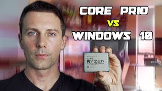 AMD Vs Microsoft  2990WX CorePrio Fix on Windows 10 [upl. by Colwin]