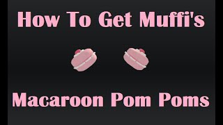 How To Get Muffis Macaroon Pom Poms UGC  Sparkles Magical Market Tycoon  Roblox [upl. by Gytle]