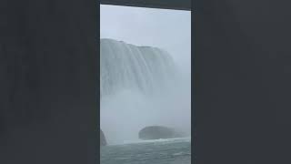 At the foot of Niagara Falls on Maid of the Mist boat [upl. by Reinke918]