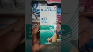 Otrivin Saline Nasal Spray shortvideo [upl. by Finkelstein]