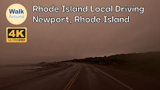 【4K60】 Rhode Island Local Driving Newport RI [upl. by Dworman]