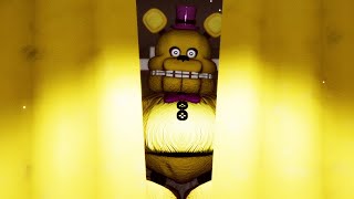 FREDBEAR is WATCHING ME Through the CURTAINS in this FNAF FREE ROAM GAME [upl. by Eirovi]