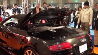 Audi R8スパイダー 幌の開閉！ [upl. by Palgrave]