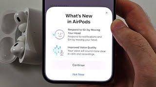 How To Update AirPods Pro 2 on iPhone iOS 18 [upl. by Bonita]