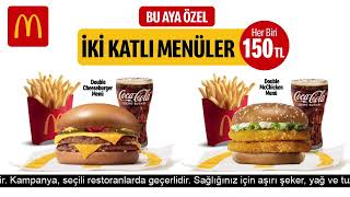 İki katlı menüler McDonald’s’ta [upl. by Sida]